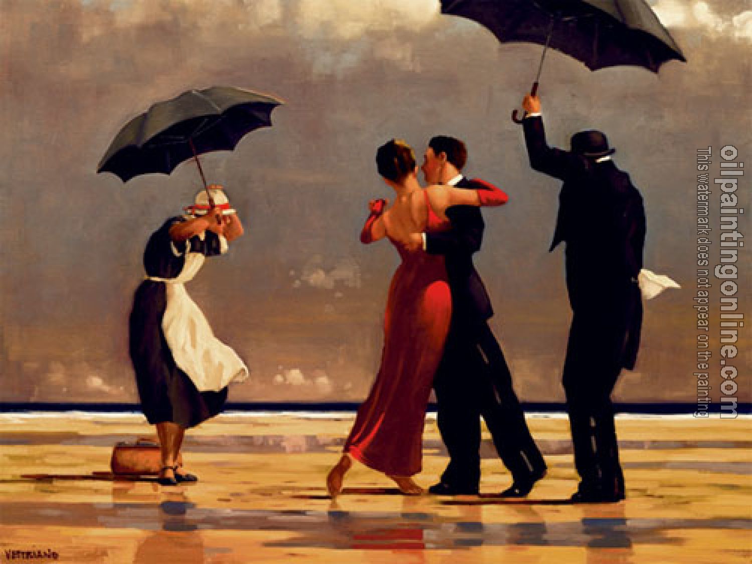 Jack Vettriano - Oil Painting